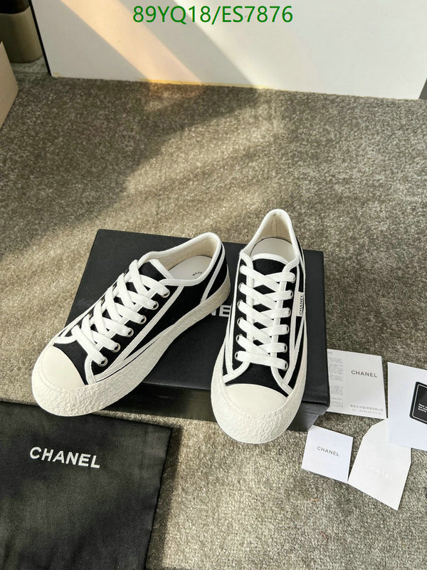 Chanel-Women Shoes Code: ES7876 $: 89USD