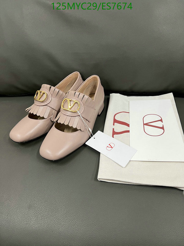 Valentino-Women Shoes Code: ES7674 $: 125USD