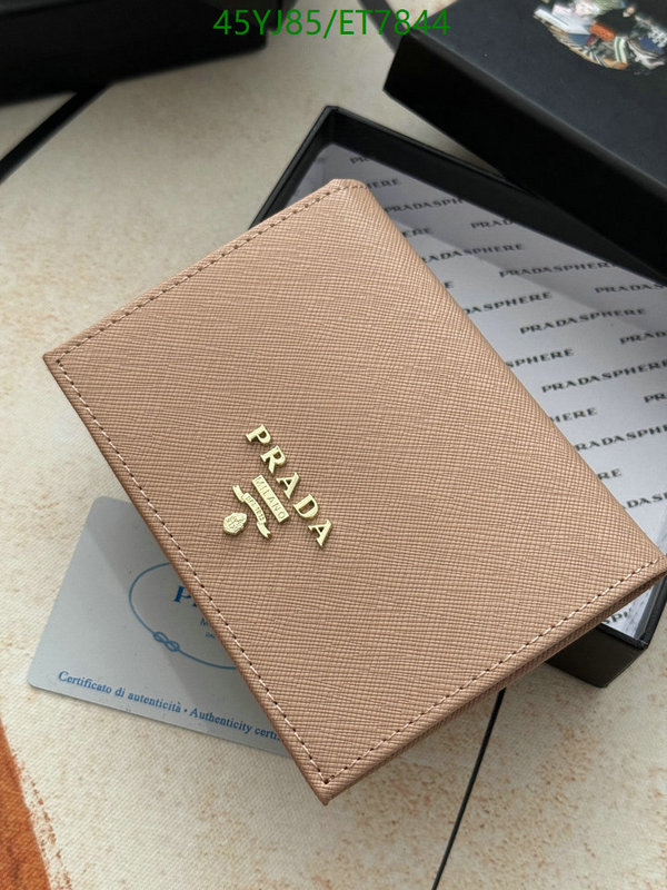 Prada-Wallet-4A Quality Code: ET7844 $: 45USD