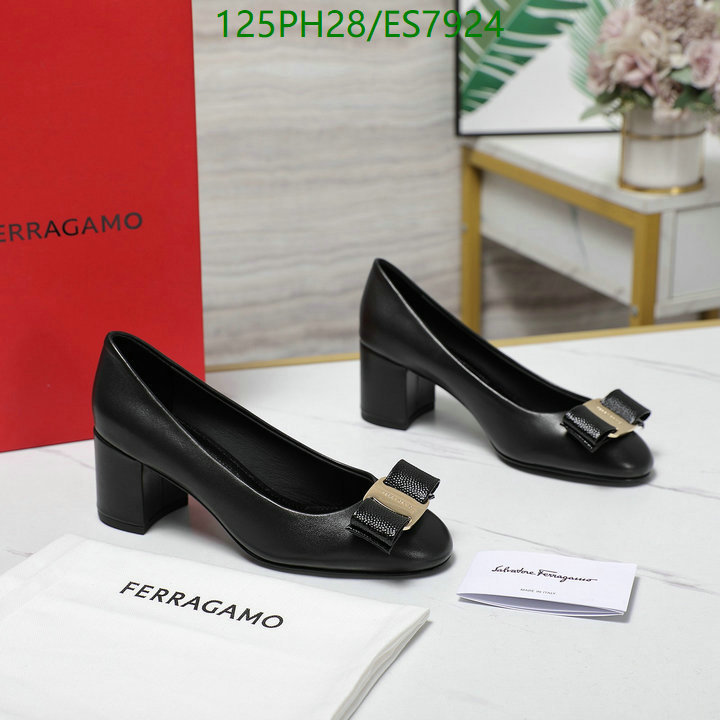 Ferragamo-Women Shoes Code: ES7924 $: 125USD
