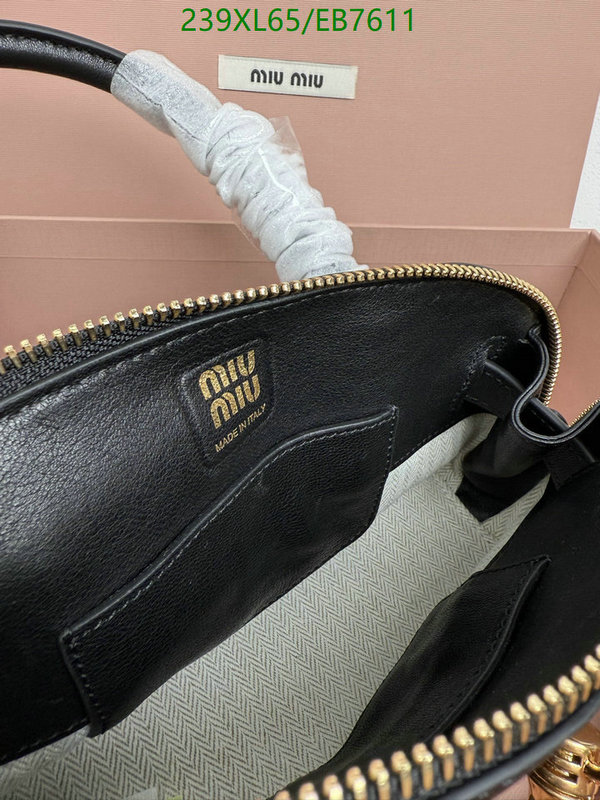 Miu Miu-Bag-Mirror Quality Code: EB7611 $: 239USD