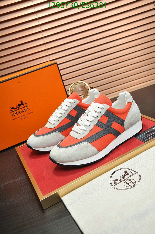 Hermes-Men shoes Code: ES6381 $: 129USD