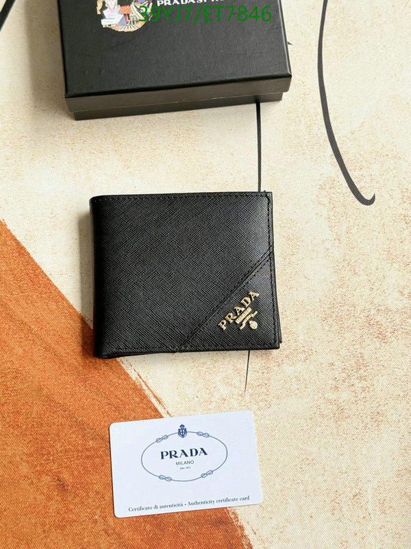Prada-Wallet-4A Quality Code: ET7846 $: 39USD