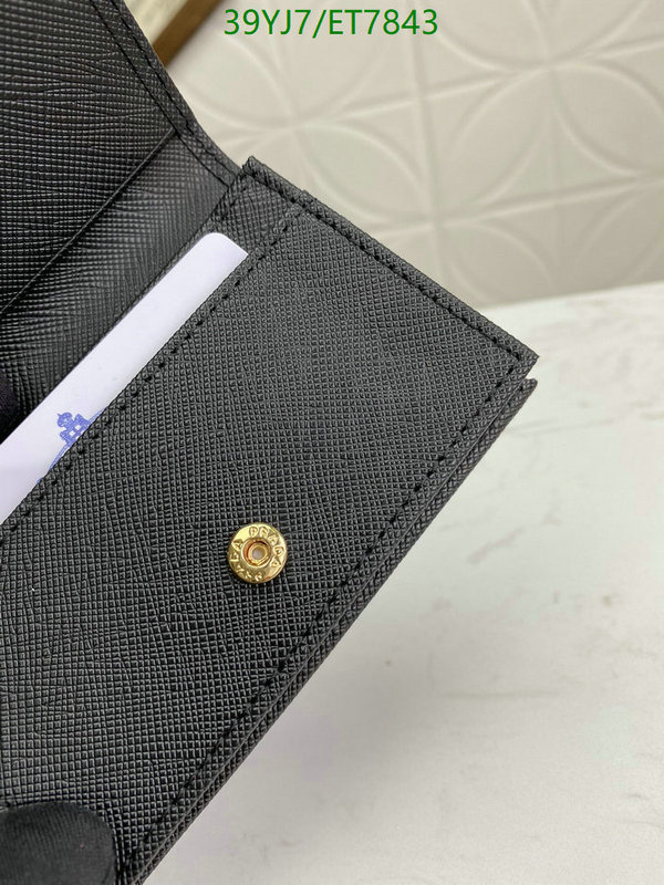 Prada-Wallet-4A Quality Code: ET7843 $: 39USD