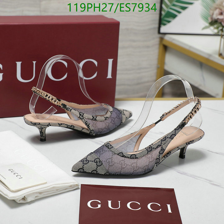 Gucci-Women Shoes Code: ES7934 $: 119USD