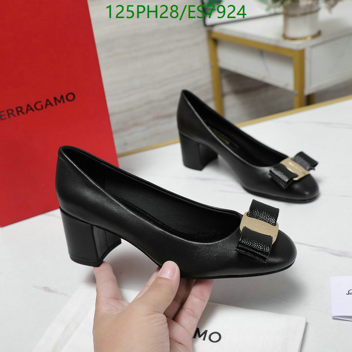Ferragamo-Women Shoes Code: ES7924 $: 125USD