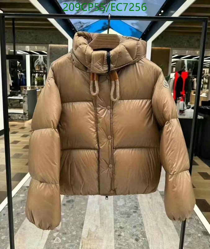 Moncler-Down jacket Men Code: EC7256 $: 209USD