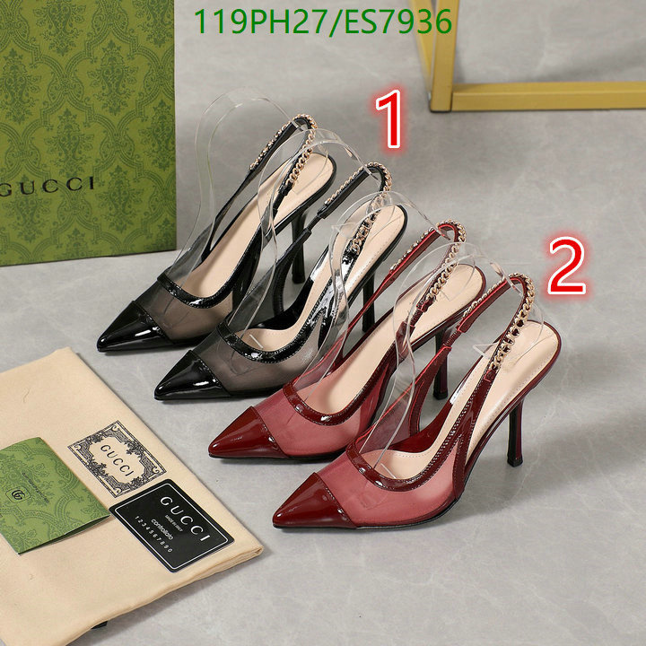 Gucci-Women Shoes Code: ES7936 $: 119USD