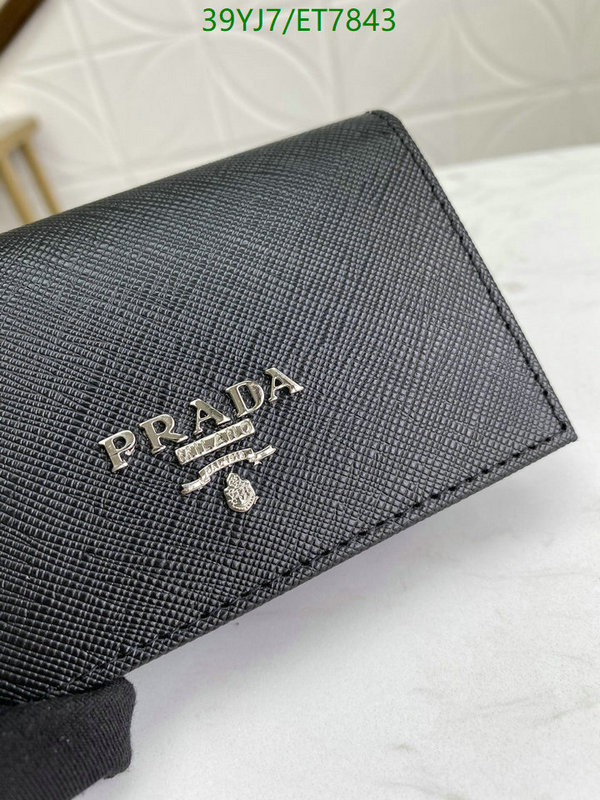 Prada-Wallet-4A Quality Code: ET7843 $: 39USD