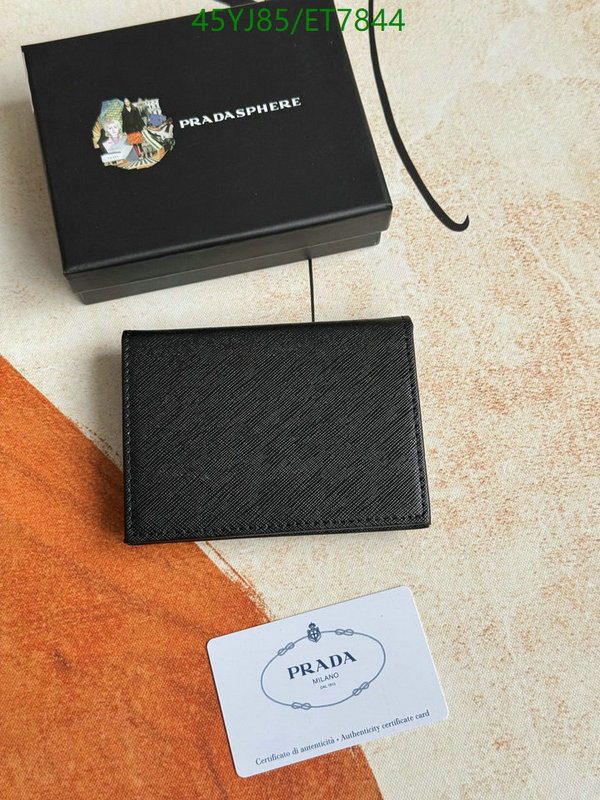 Prada-Wallet-4A Quality Code: ET7844 $: 45USD