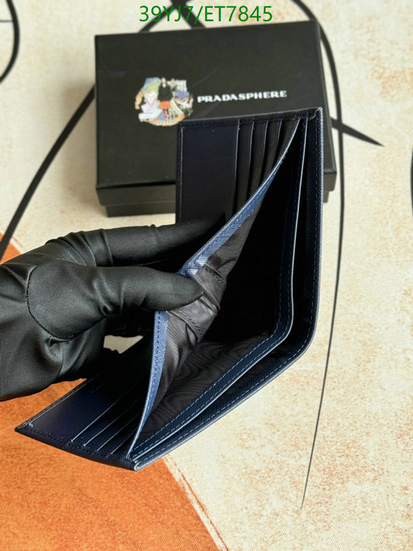 Prada-Wallet-4A Quality Code: ET7845 $: 39USD