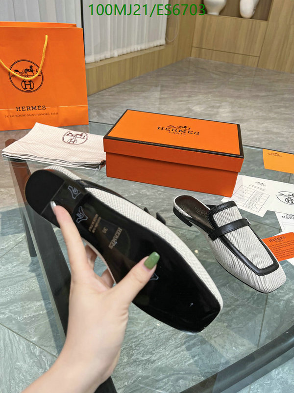 Hermes-Women Shoes Code: ES6703 $: 100USD