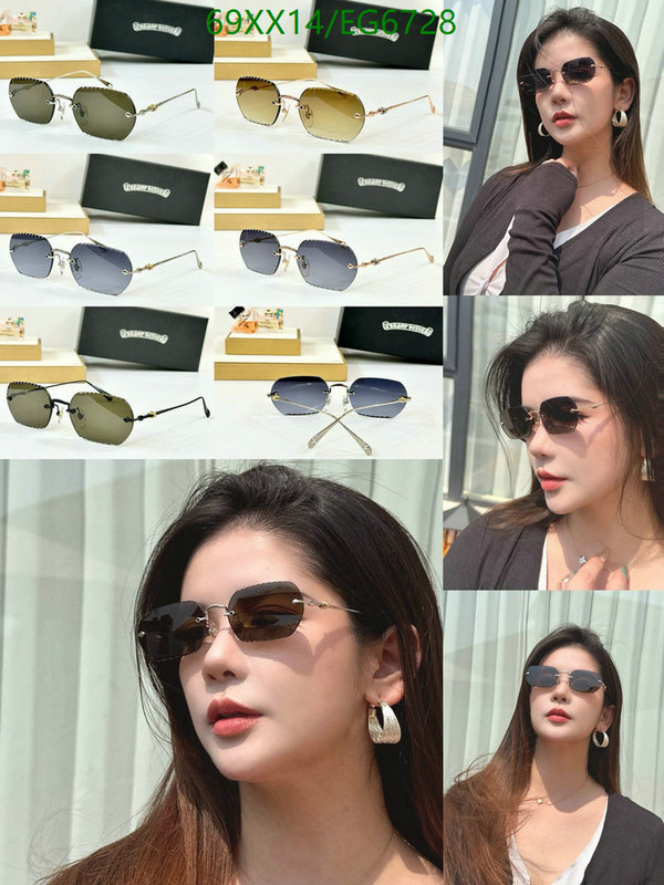 Chrome Hearts-Glasses Code: EG6728 $: 69USD