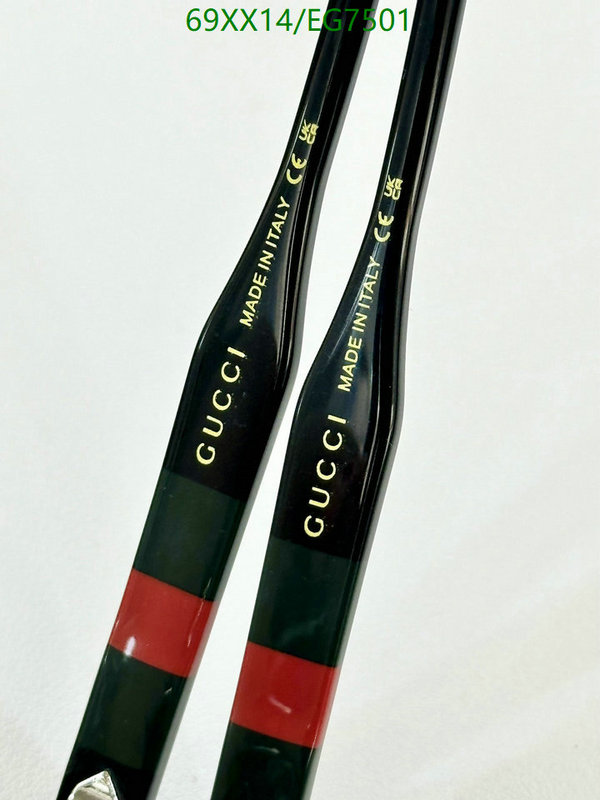Gucci-Glasses Code: EG7501 $: 69USD