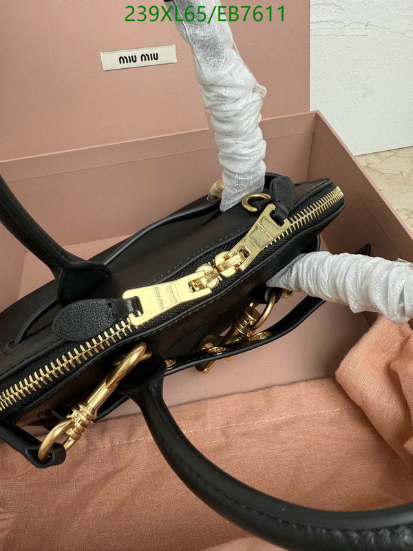 Miu Miu-Bag-Mirror Quality Code: EB7611 $: 239USD