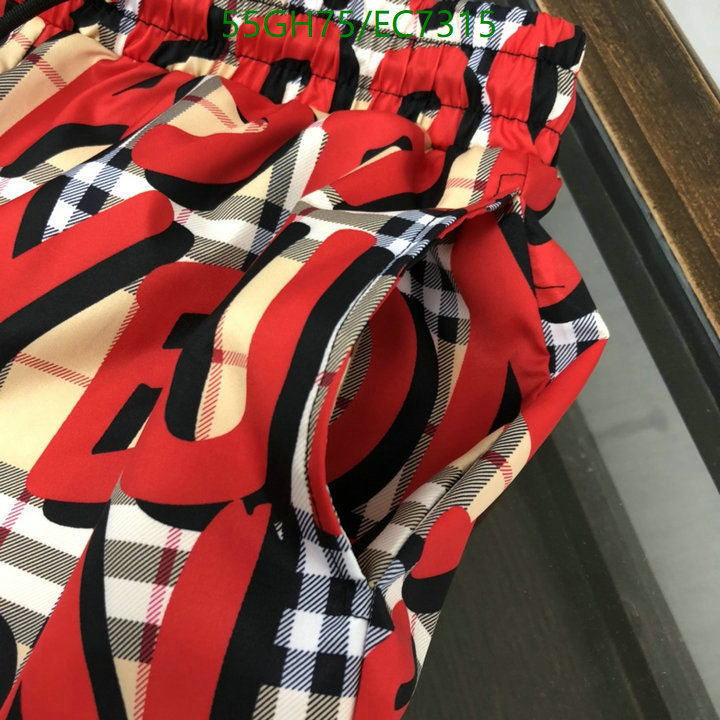 Burberry-Clothing Code: EC7315 $: 55USD