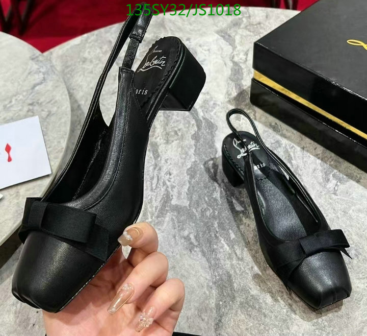 Christian Louboutin-Women Shoes Code: JS1018 $: 135USD