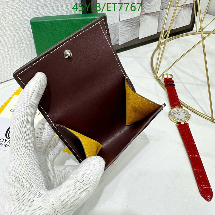Goyard-Wallet-4A Quality Code: ET7767 $: 45USD