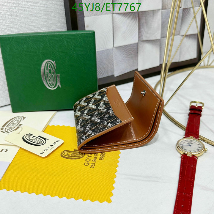 Goyard-Wallet-4A Quality Code: ET7767 $: 45USD