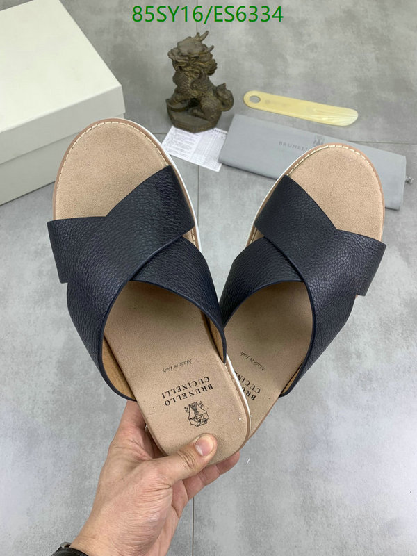 Brunello Cucinelli-Men shoes Code: ES6334 $: 85USD