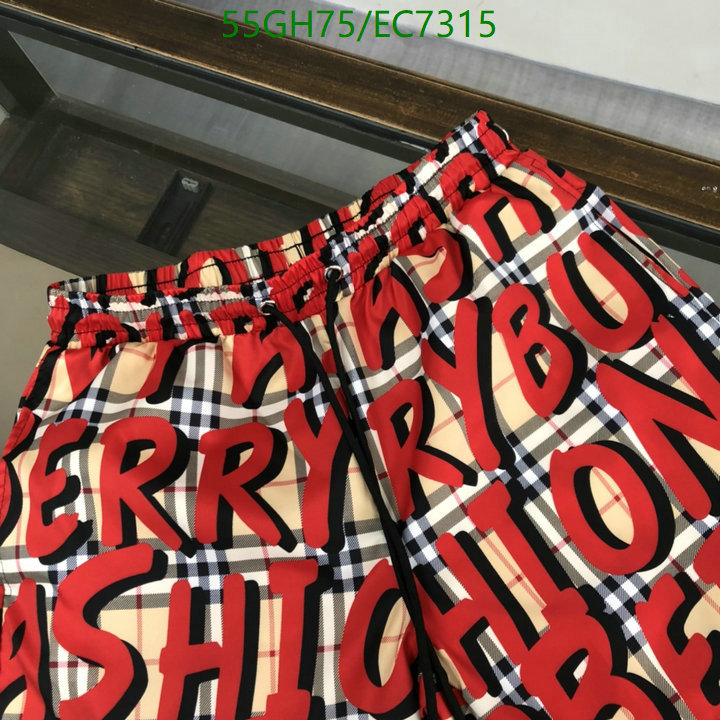 Burberry-Clothing Code: EC7315 $: 55USD