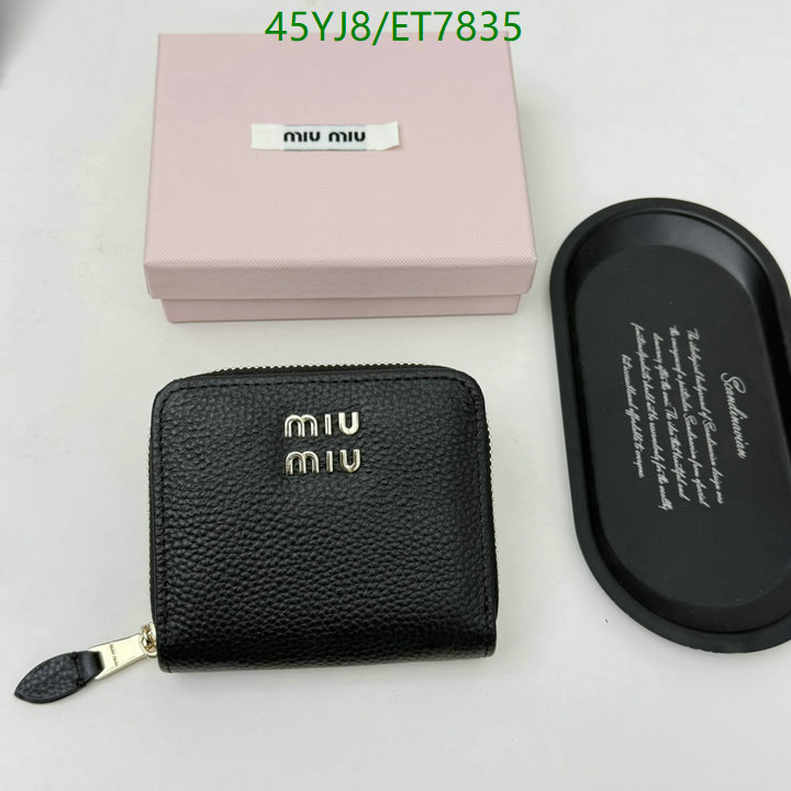 Miu Miu-Wallet-4A Quality Code: ET7835 $: 45USD