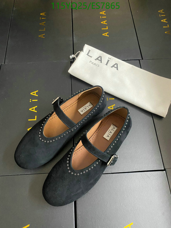 ALAIA-Women Shoes Code: ES7865 $: 115USD