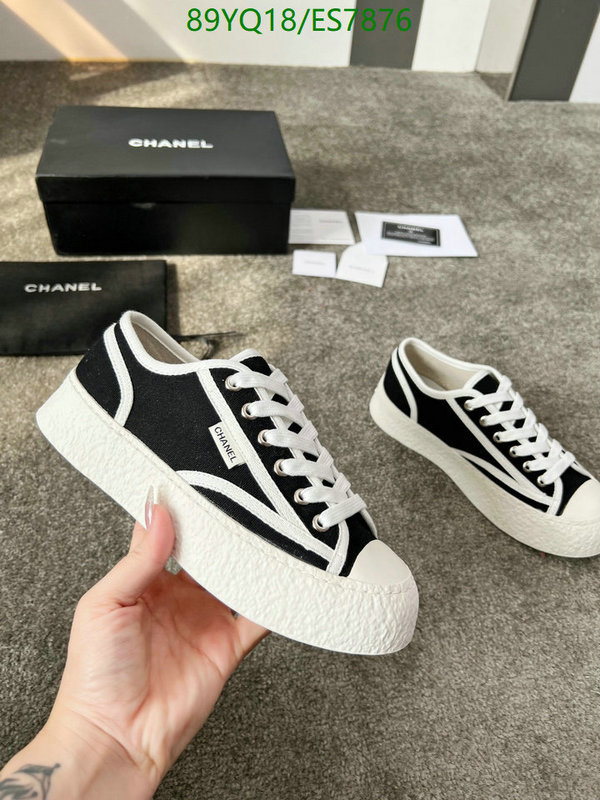 Chanel-Women Shoes Code: ES7876 $: 89USD