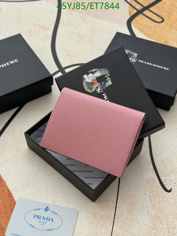 Prada-Wallet-4A Quality Code: ET7844 $: 45USD