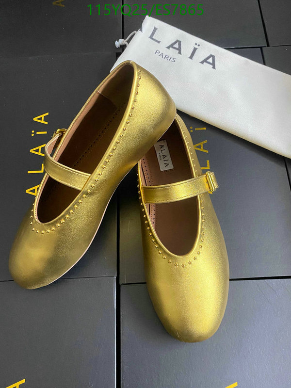 ALAIA-Women Shoes Code: ES7865 $: 115USD