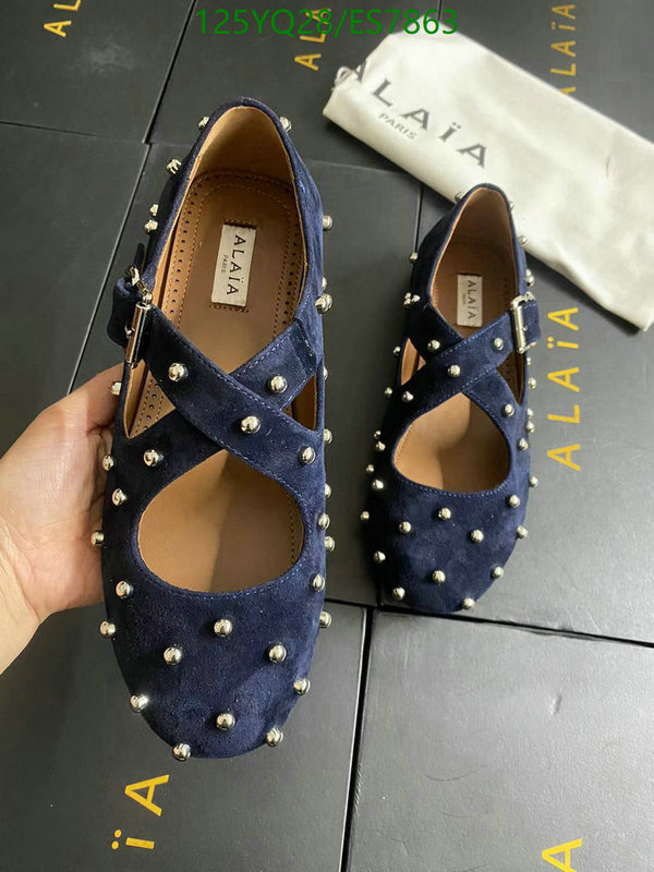 ALAIA-Women Shoes Code: ES7863 $: 125USD