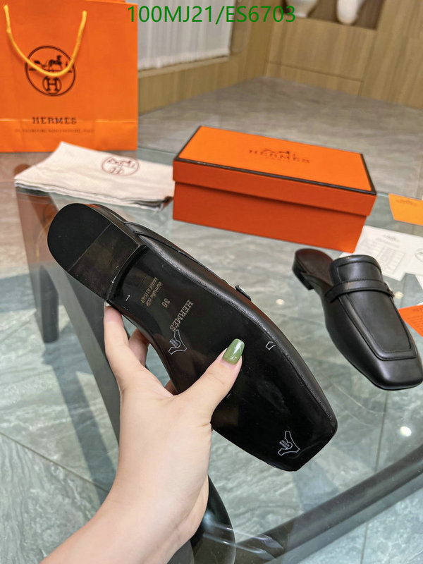 Hermes-Women Shoes Code: ES6703 $: 100USD