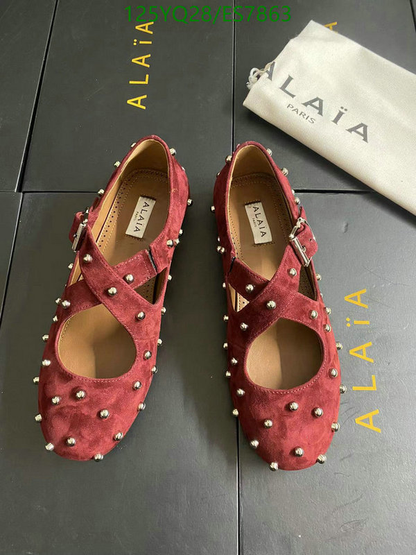 ALAIA-Women Shoes Code: ES7863 $: 125USD
