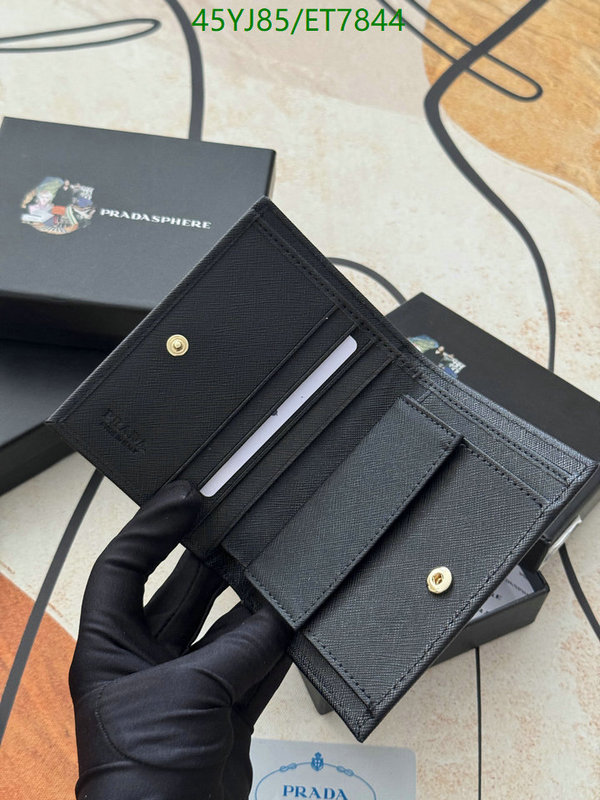 Prada-Wallet-4A Quality Code: ET7844 $: 45USD