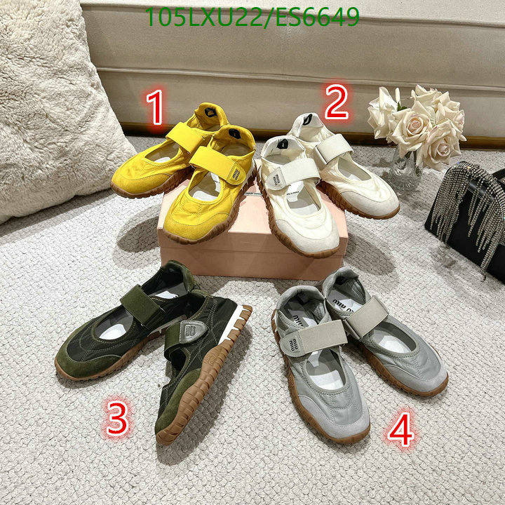 Miu Miu-Women Shoes Code: ES6649 $: 105USD