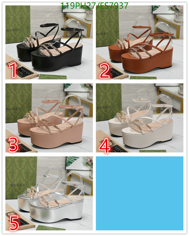Gucci-Women Shoes Code: ES7937 $: 119USD