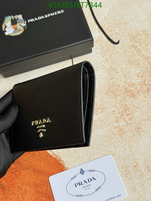 Prada-Wallet-4A Quality Code: ET7844 $: 45USD
