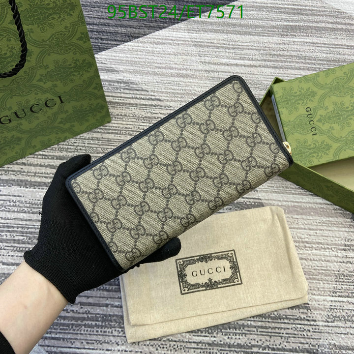 Gucci-Wallet Mirror Quality Code: ET7571 $: 95USD