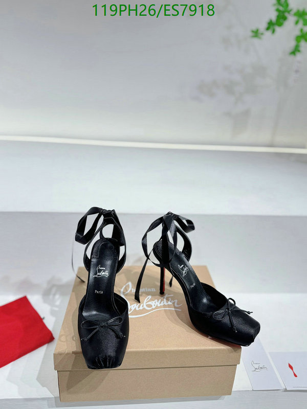 Christian Louboutin-Women Shoes Code: ES7918 $: 119USD