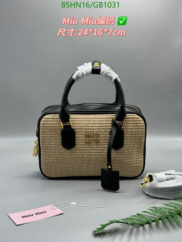Miu Miu-Bag-4A Quality Code: GB1031 $: 85USD