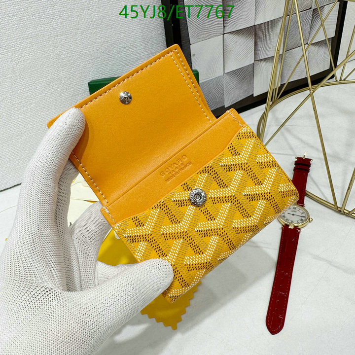 Goyard-Wallet-4A Quality Code: ET7767 $: 45USD