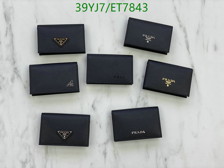 Prada-Wallet-4A Quality Code: ET7843 $: 39USD