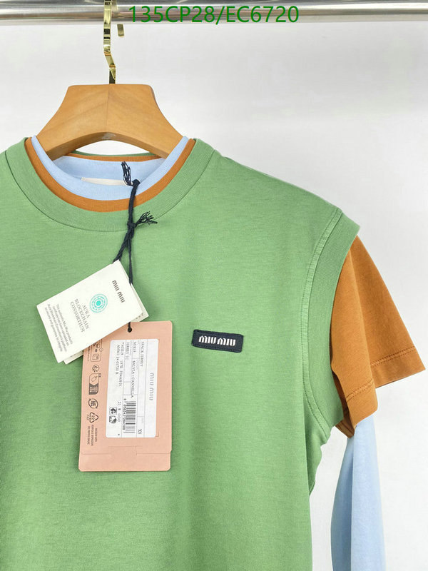 MIUMIU-Clothing Code: EC6720 $: 135USD