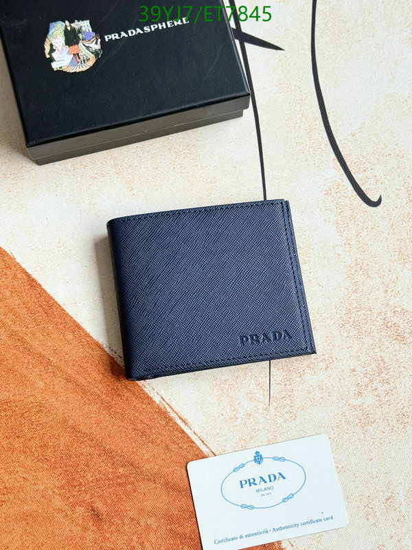 Prada-Wallet-4A Quality Code: ET7845 $: 39USD