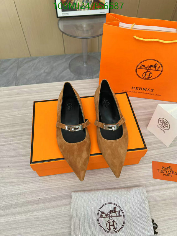 Hermes-Women Shoes Code: ES6687 $: 109USD