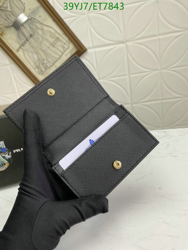 Prada-Wallet-4A Quality Code: ET7843 $: 39USD
