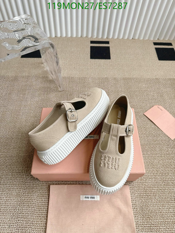 Miu Miu-Women Shoes Code: ES7287 $: 119USD
