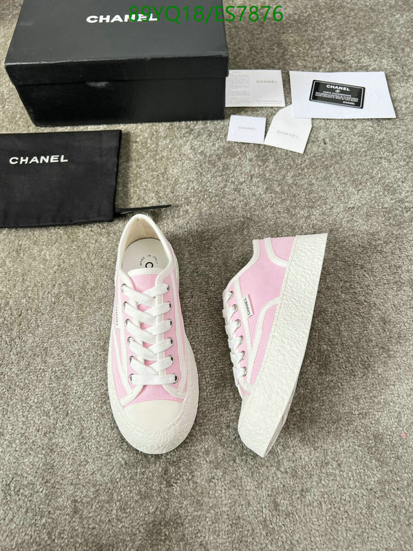 Chanel-Women Shoes Code: ES7876 $: 89USD