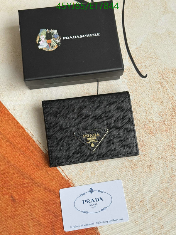 Prada-Wallet-4A Quality Code: ET7844 $: 45USD