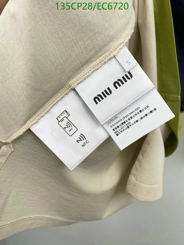 MIUMIU-Clothing Code: EC6720 $: 135USD